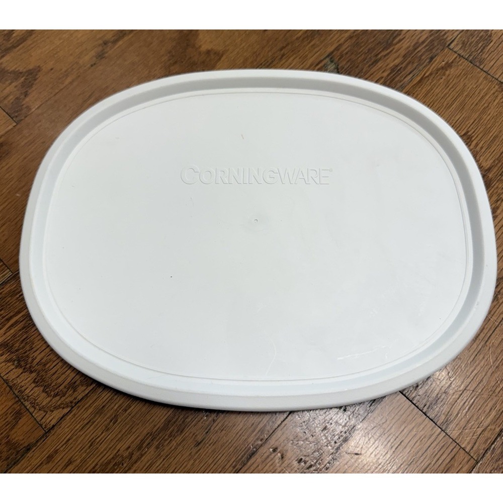 Corning Ware Oval Plastic Replacement Lid F-12-PC for 1.5 Qt French White Dish